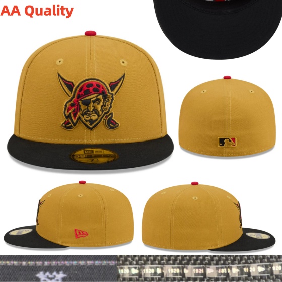 150 Pittsburgh Pirates CCAA2601-25-150 AA Classic Fitted Cap 150 USD8.48 - Image 1