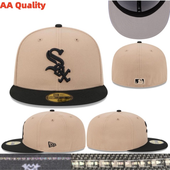 152 友家 Chicago White Sox CCAA2601-03-152 AA Classic Fitted Cap 152 USD8.48 - Image 1