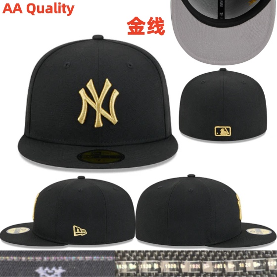 204 New York Yankees CCAA2601-01-204 AA Classic Fitted Cap 204 USD8.48 - Image 1