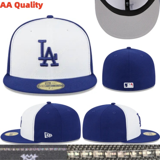 206 Los Angeles Dodgers CCAA2601-02-206 AA Classic Fitted Cap 206 USD8.48 - Image 1