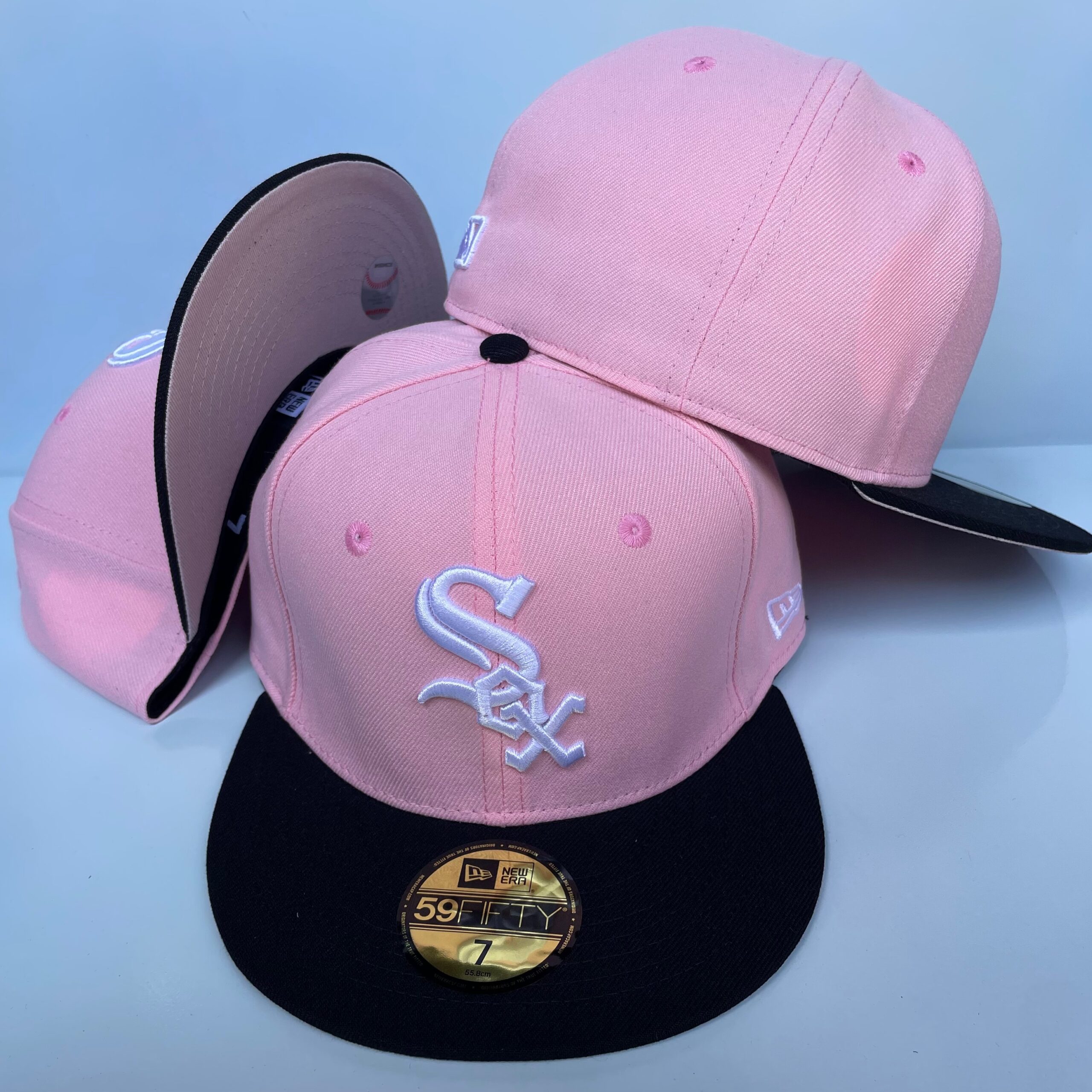 58 新纪元 Chicago White Sox CCAA2601-03-058 AA Classic Fitted Cap 058 USD8.48 - Image 1