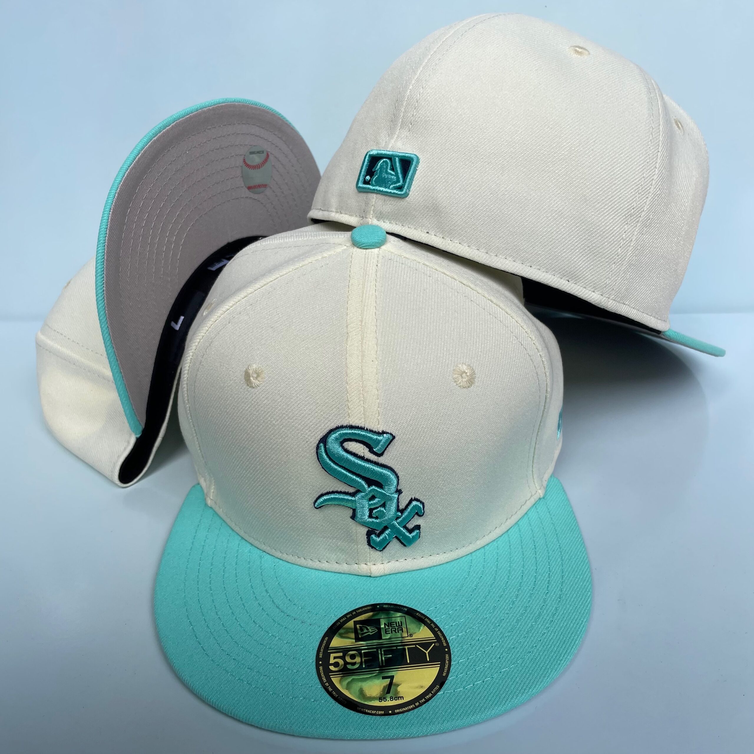59 Chicago White Sox CCAA2601-03-059 AA Classic Fitted Cap 059 USD8.48 - Image 1
