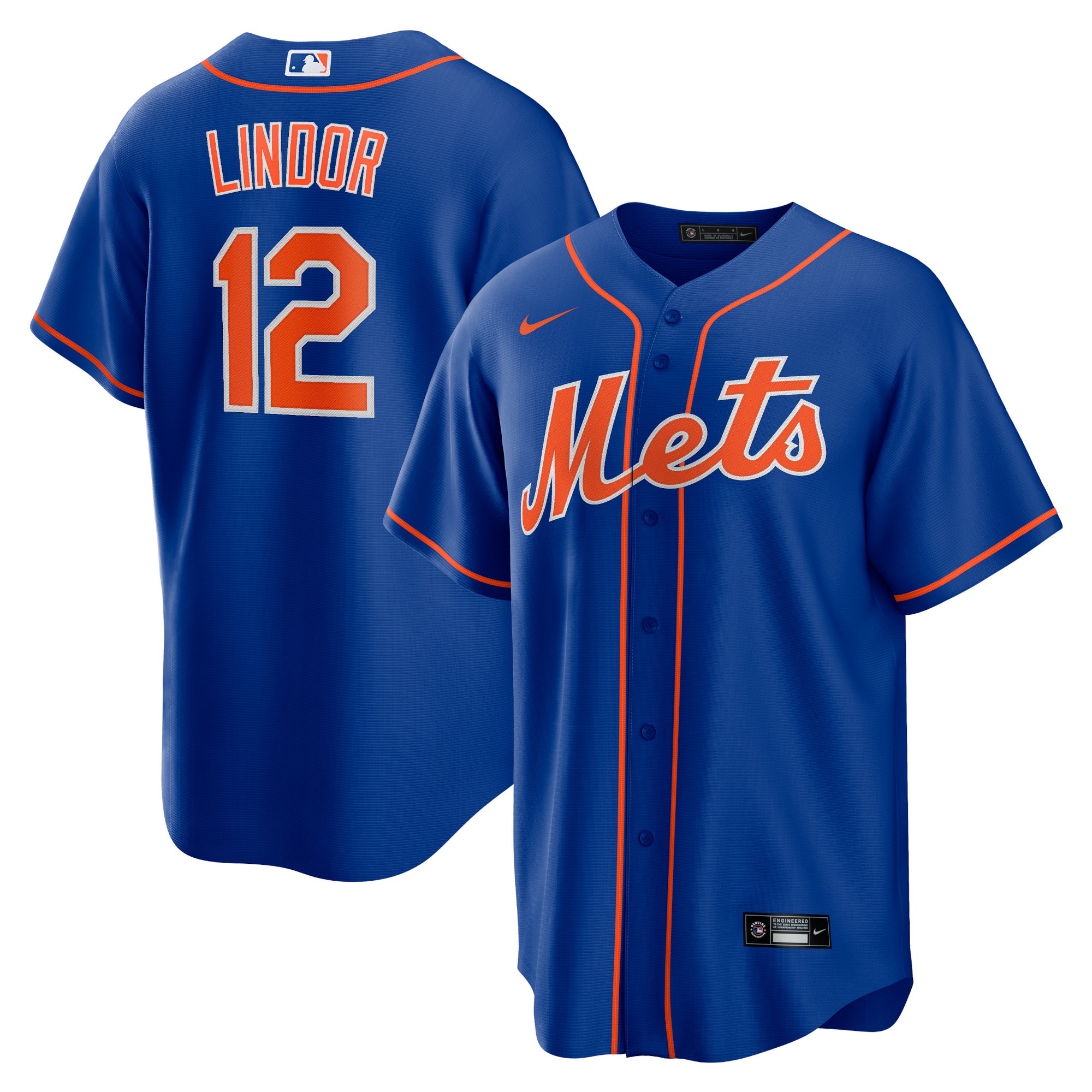 前后海军兰 (7)030 MLBJE2601-09-030 New York Mets Baseball Jersey 030 USD16.98 - Image 1
