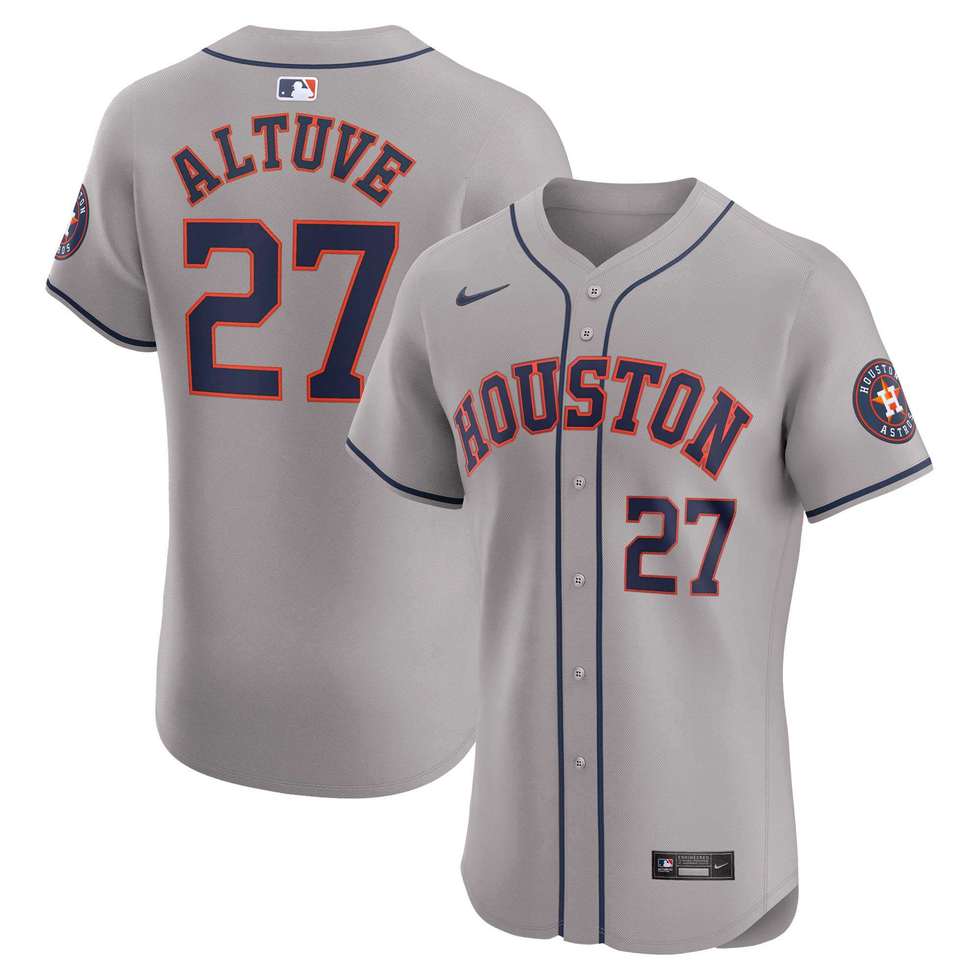 前后灰色039 MLBJE2601-06-039 Houston Astros Baseball Jersey 039 USD16.98 - Image 1