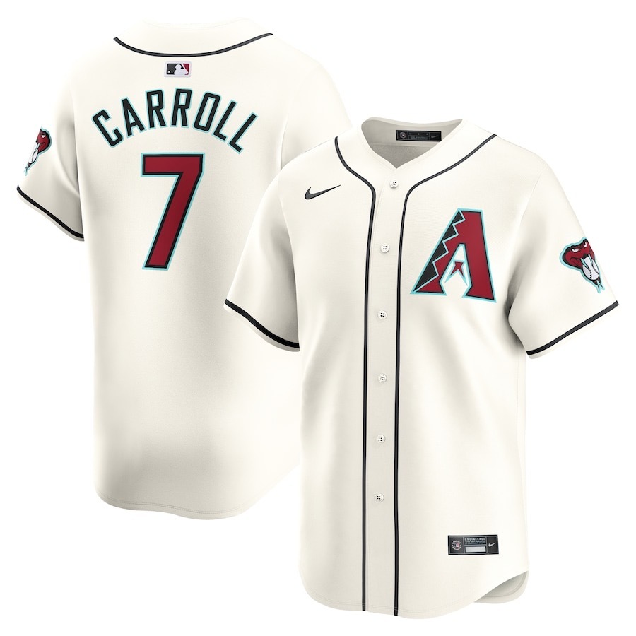 前后白色 (1)003 MLBJE2601-24-003 Arizona Diamondbacks Baseball Jersey 003 USD16.98 - Image 1