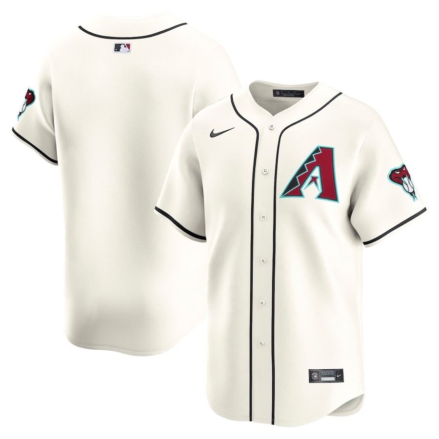 前后白色 (2)004 MLBJE2601-24-004 Arizona Diamondbacks Baseball Jersey 004 USD16.98 - Image 1