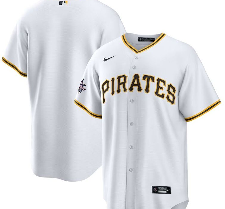 前后白色 (2)024 MLBJE2601-10-024 Pittsburgh Pirates Baseball Jersey 024 USD16.98 - Image 1