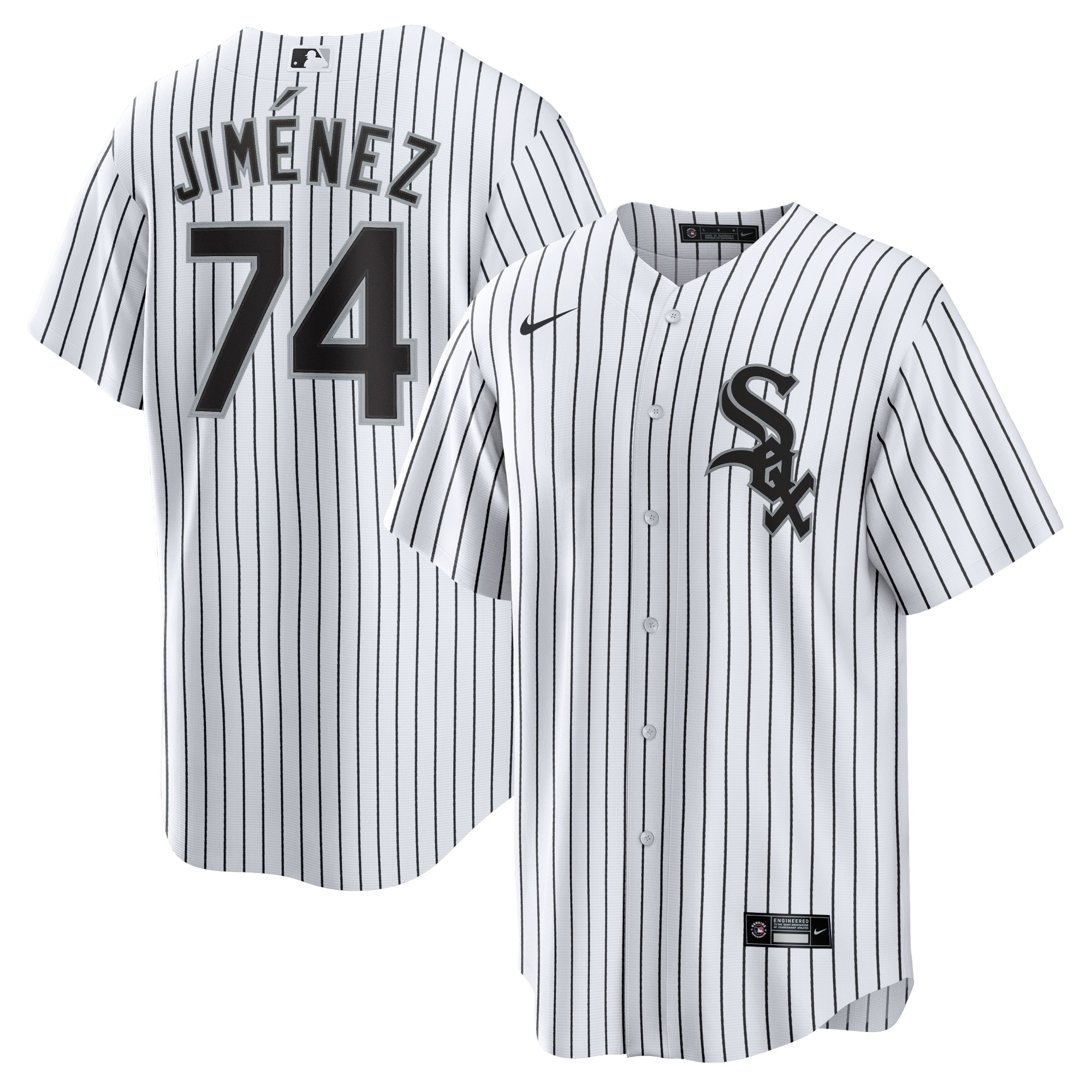 前后白色 (3)014 MLBJE2601-12-014 Chicago White Sox Baseball Jersey 014 USD16.98 - Image 1