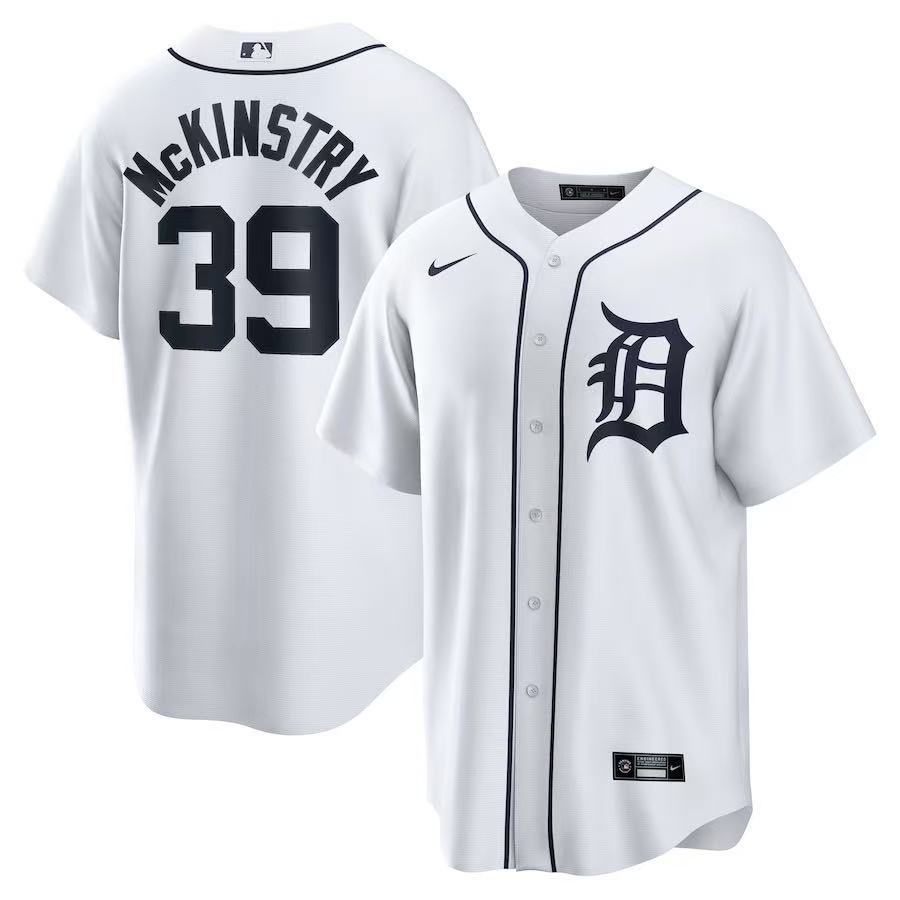 前后白色 (4)017 MLBJE2601-11-017 Detroit Tigers Baseball Jersey 017 USD16.98 - Image 1