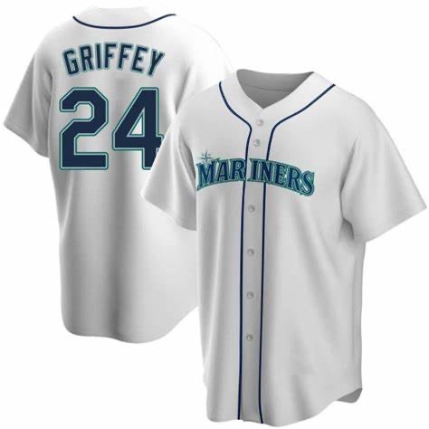 前后白色 (5)013 MLBJE2601-15-013 Seattle Mariners Baseball Jersey 013 USD16.98 - Image 1