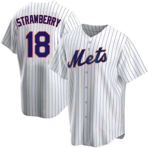 前后白色 (6)020 MLBJE2601-09-020 New York Mets Baseball Jersey 020 USD16.98 - Image 1