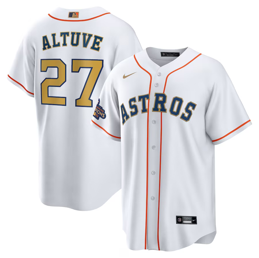前后白色1 (4)031 MLBJE2601-06-031 Houston Astros Baseball Jersey 031 USD16.98 - Image 1