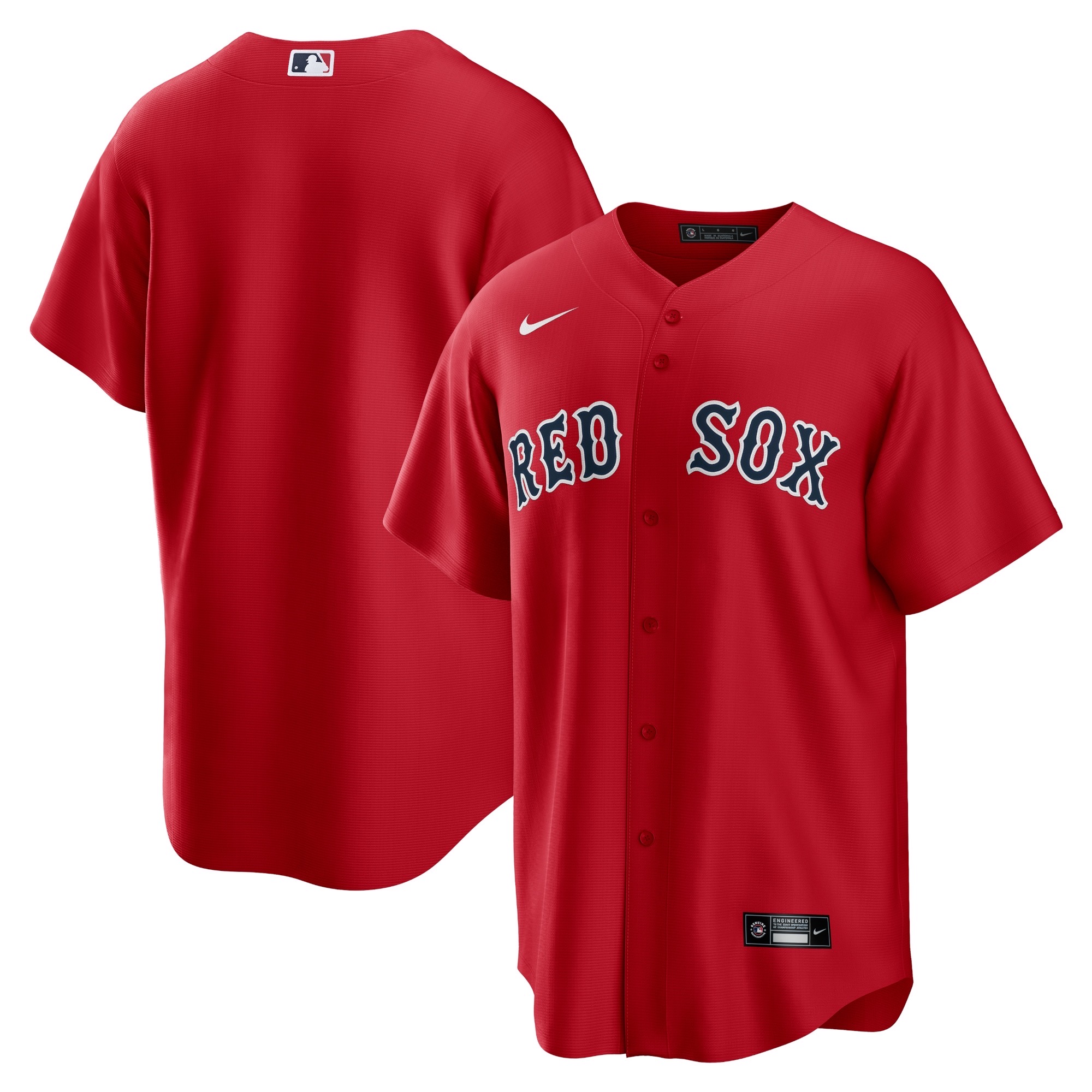 前后红色 (3)023 MLBJE2601-07-023 Boston Red Sox Baseball Jersey 023 USD16.98 - Image 1