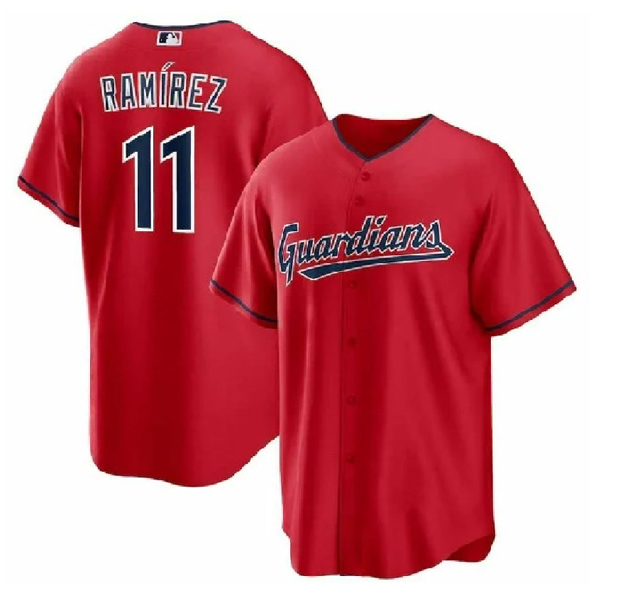 前后红色008 MLBJE2601-30-008 Cleveland Guardians Baseball Jersey 008 USD16.98 - Image 1