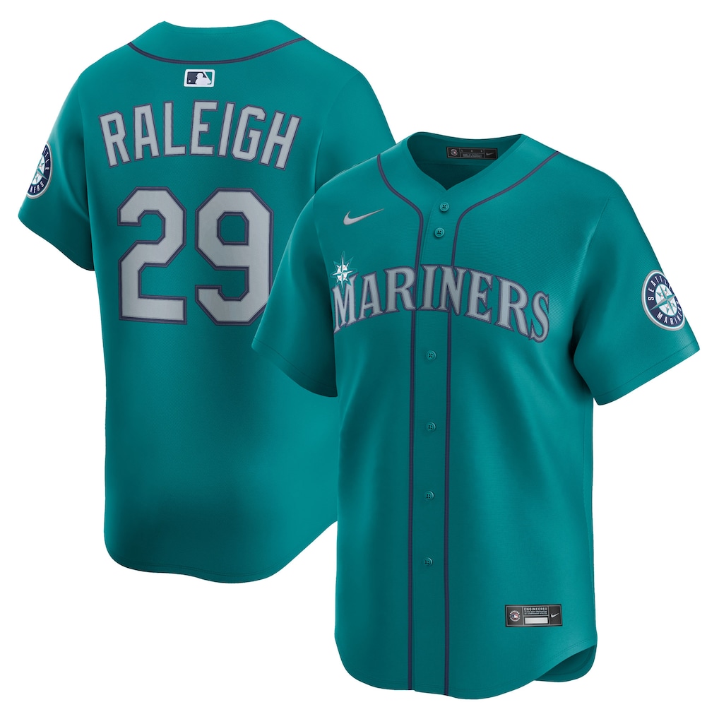 前后绿色 (1)019 MLBJE2601-15-019 Seattle Mariners Baseball Jersey 019 USD16.98 - Image 1