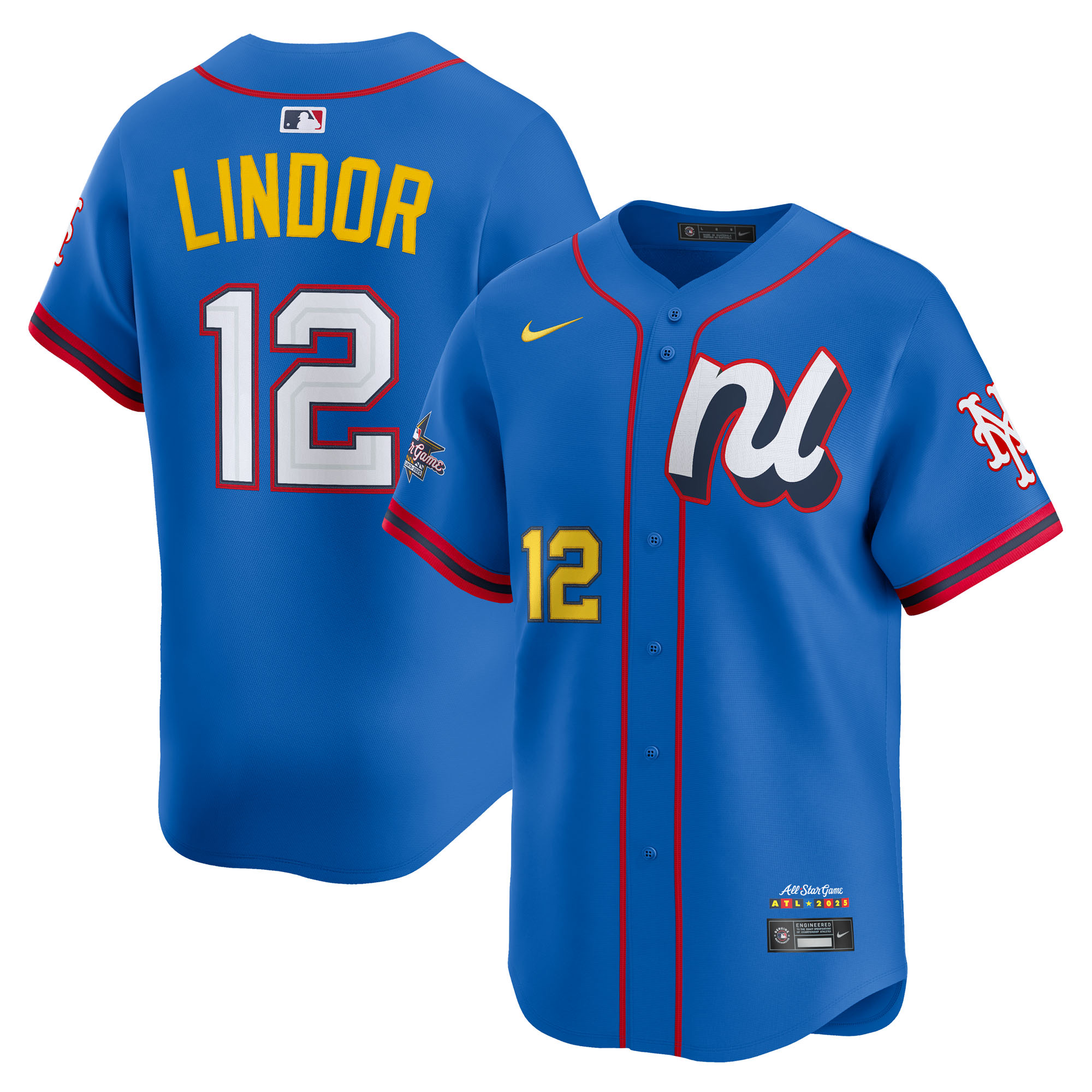 前后蓝色 (2)003 MLBJE2601-32-003 2025 All-Star Baseball Jersey 003 USD16.98 - Image 1