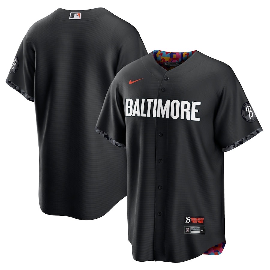前后黑色 (2)018 MLBJE2601-27-018 Baltimore Orioles Baseball Jersey 018 USD16.98 - Image 1