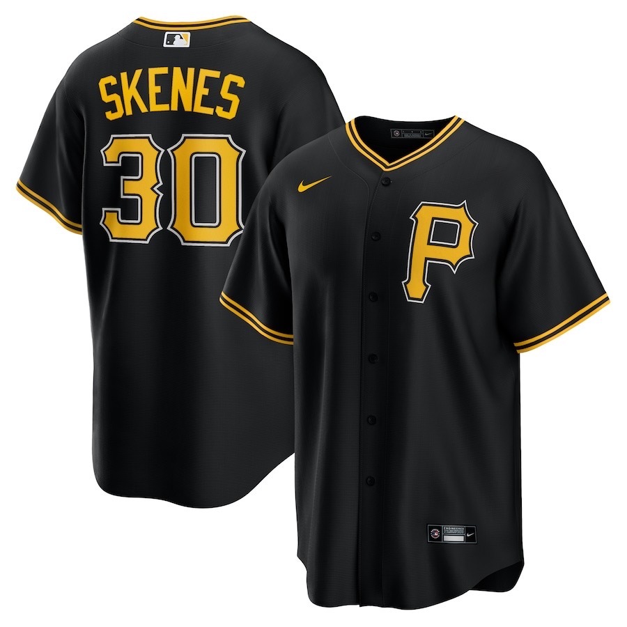前后黑色 (3)028 MLBJE2601-10-028 Pittsburgh Pirates Baseball Jersey 028 USD16.98 - Image 1