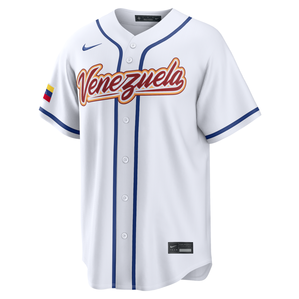 委内瑞拉白色空白012 MLBJE2601-31-012 2026 WBC Baseball Jersey 012 USD16.98 - Image 1