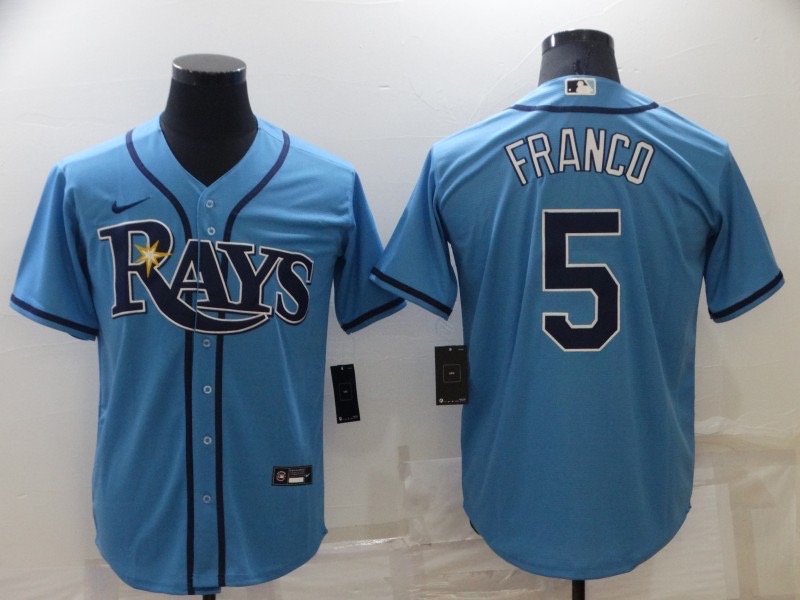 并排彩兰 004 MLBJE2601-21-004 Tampa Bay Rays Baseball Jersey 004 USD16.98 - Image 1