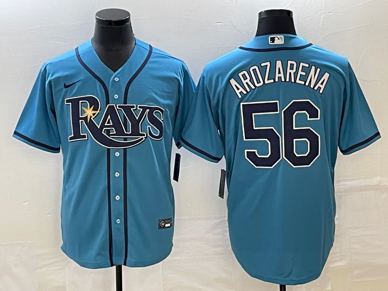 并排彩兰 005 MLBJE2601-21-005 Tampa Bay Rays Baseball Jersey 005 USD16.98 - Image 1