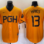 MLBJE2601-10-018 Pittsburgh Pirates Baseball Jersey 018 USD16.98