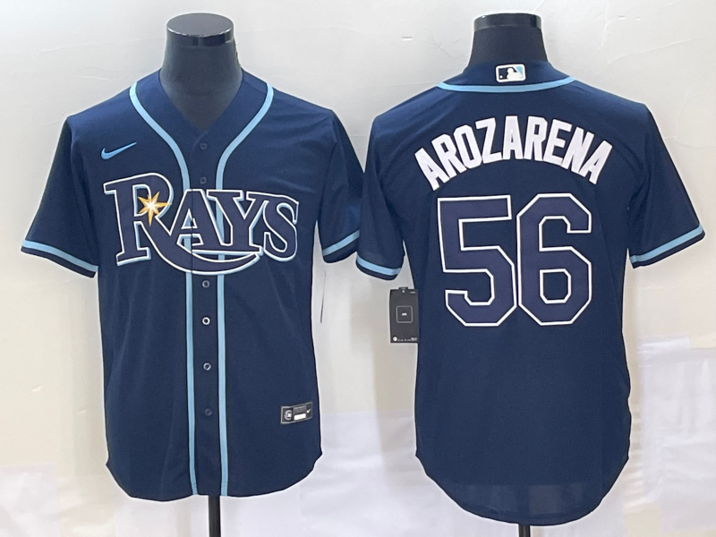 并排深兰 007 MLBJE2601-21-007 Tampa Bay Rays Baseball Jersey 007 USD16.98 - Image 1