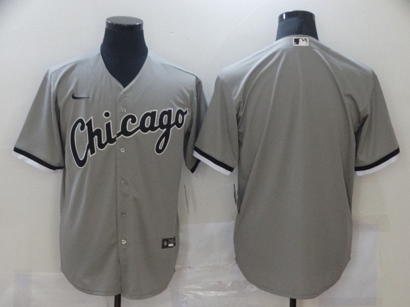 并排灰色 (1)009 MLBJE2601-12-009 Chicago White Sox Baseball Jersey 009 USD16.98 - Image 1