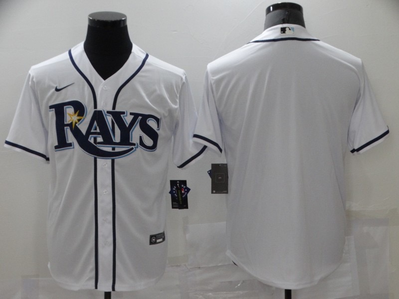 并排白色 (2)003 MLBJE2601-21-003 Tampa Bay Rays Baseball Jersey 003 USD16.98 - Image 1