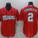 MLBJE2601-28-001 Miami Marlins Baseball Jersey 001 USD16.98