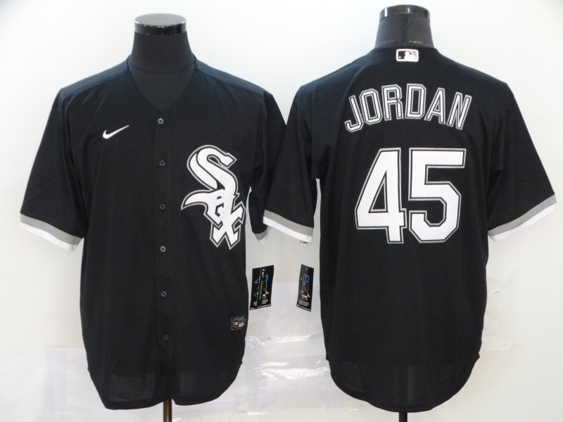 并排黑色 (4)008 MLBJE2601-12-008 Chicago White Sox Baseball Jersey 008 USD16.98 - Image 1
