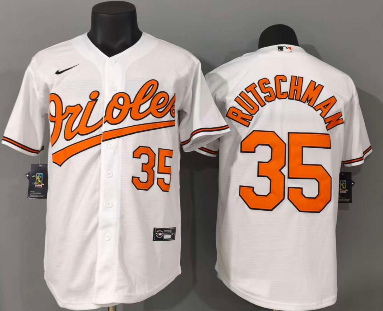 横排白色002 MLBJE2601-27-002 Baltimore Orioles Baseball Jersey 002 USD16.98 - Image 1