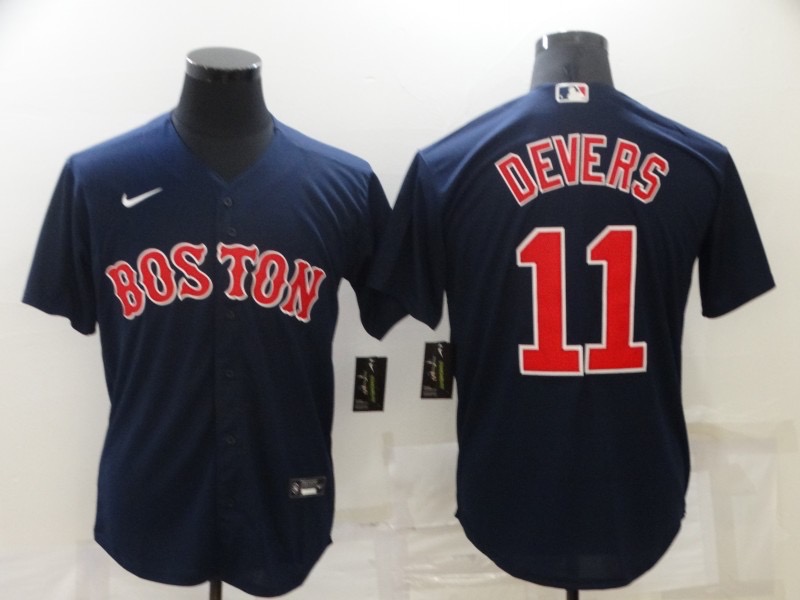 深蓝(1)039 MLBJE2601-07-039 Boston Red Sox Baseball Jersey 039 USD16.98 - Image 1