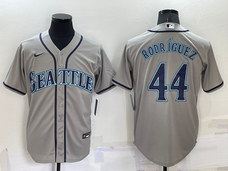 灰色006 MLBJE2601-15-006 Seattle Mariners Baseball Jersey 006 USD16.98 - Image 1