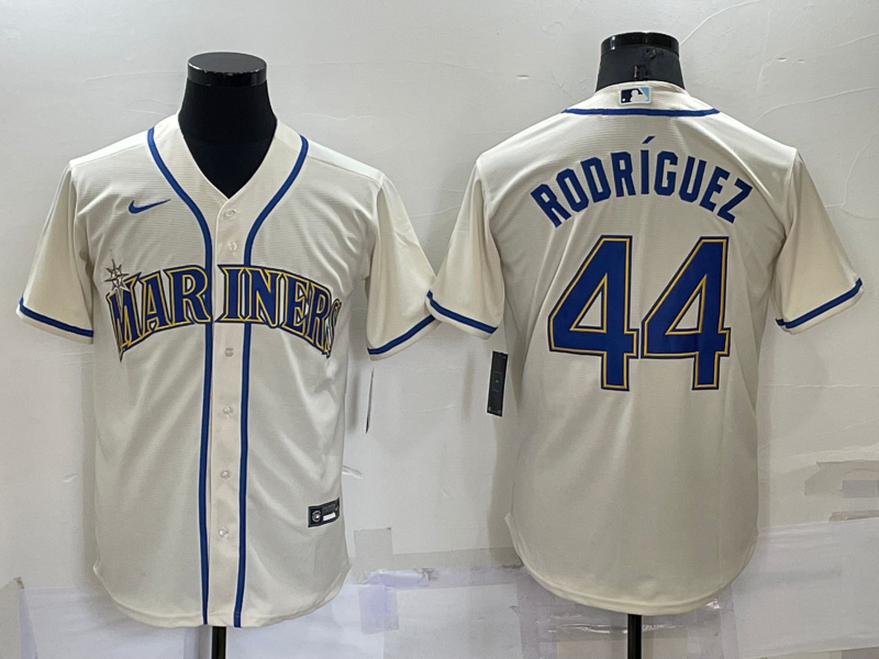 米色008 MLBJE2601-15-008 Seattle Mariners Baseball Jersey 008 USD16.98 - Image 1