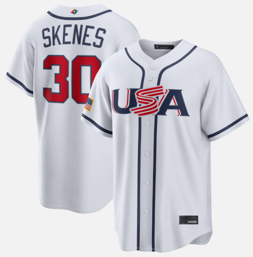 美国白色30号002 MLBJE2601-31-002 2026 WBC Baseball Jersey 002 USD16.98 - Image 1