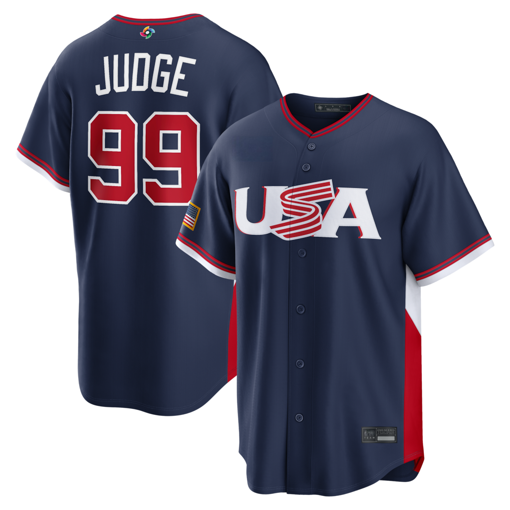 美国蓝色99号005 MLBJE2601-31-005 2026 WBC Baseball Jersey 005 USD16.98 - Image 1