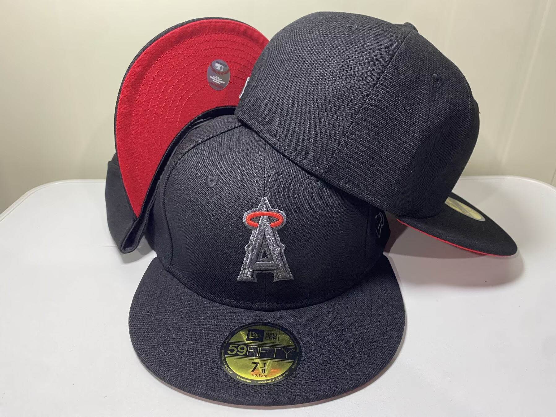 154 Los Angeles Angels of Anaheim CCAA2601-015-154 AA Classic Fitted Cap 154 USD8.48 - Image 1