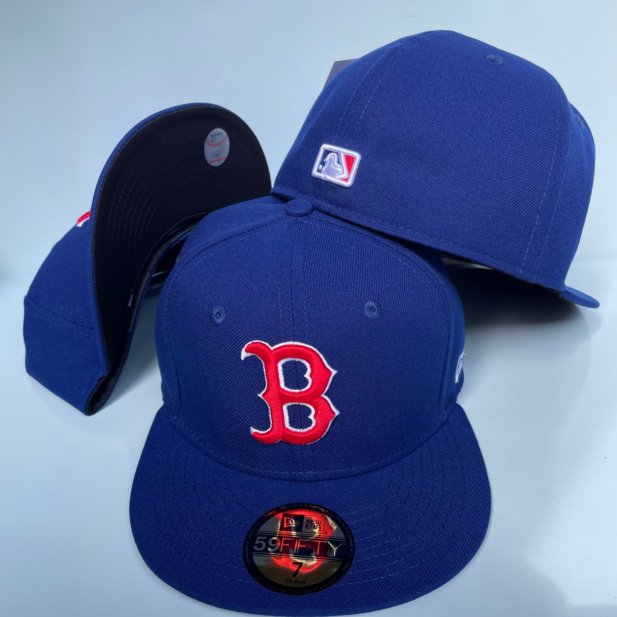 63 Boston Red Sox CCAA2601-05-063 AA Classic Fitted Cap 063 USD8.48 - Image 1