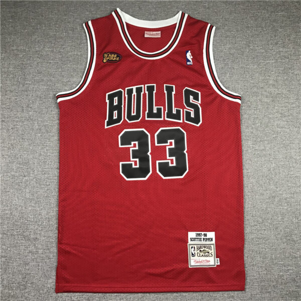 NBAJE2601-02-093 Chicago Bulls Basketball Jersey 093 USD12.98