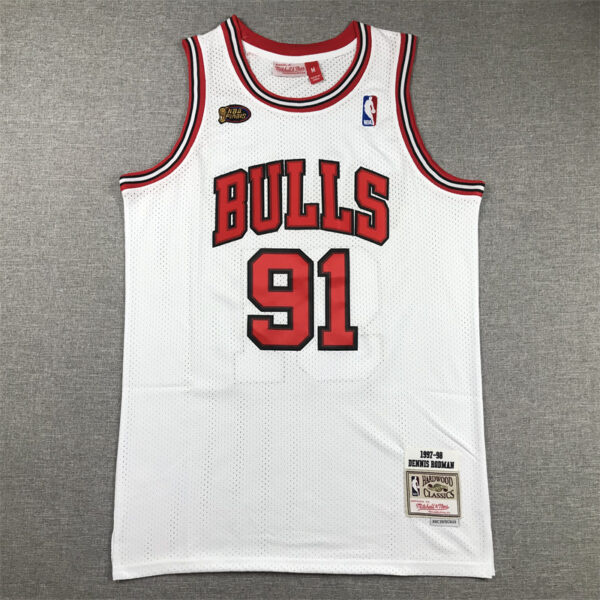 NBAJE2601-02-095 Chicago Bulls Basketball Jersey 095 USD12.98