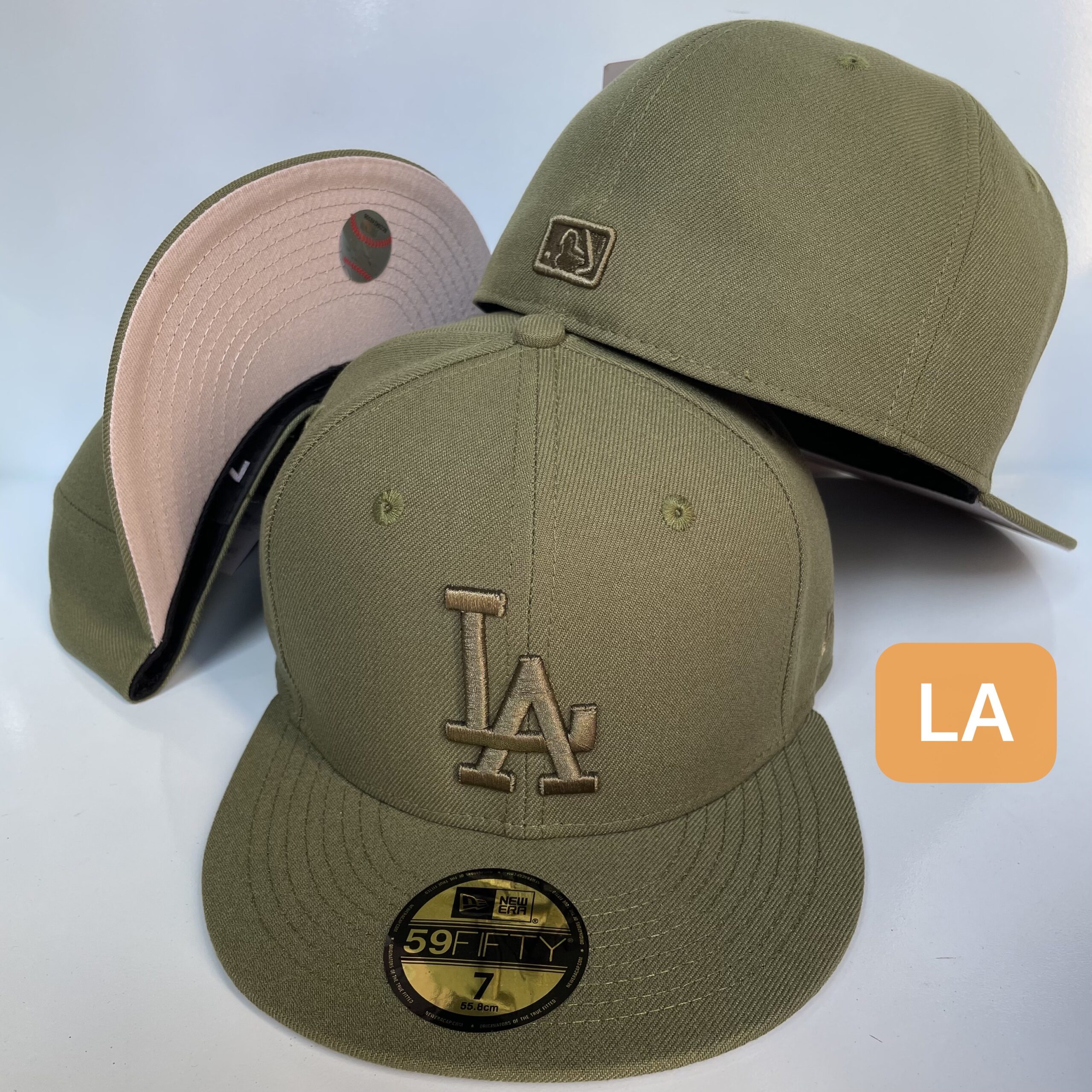 114 Los Angeles Dodgers CCAA2601-02-114 AA Classic Fitted Cap 114 USD8.48 - Image 1