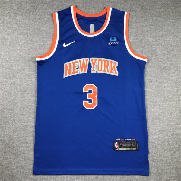 NBAJE2601-03-030 New York Knicks Basketball Jersey 030 USD12.98