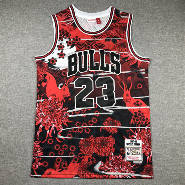 NBAJE2601-02-139 Chicago Bulls Basketball Jersey 139 USD12.98