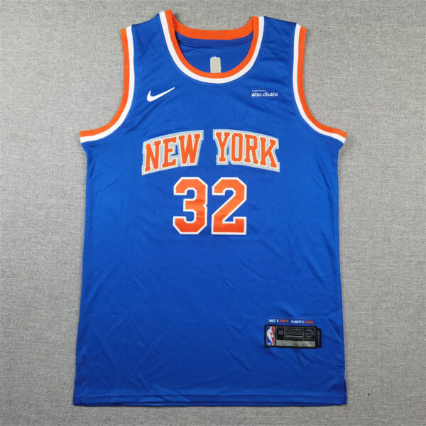 NBAJE2601-03-045 New York Knicks Basketball Jersey 045 USD12.98