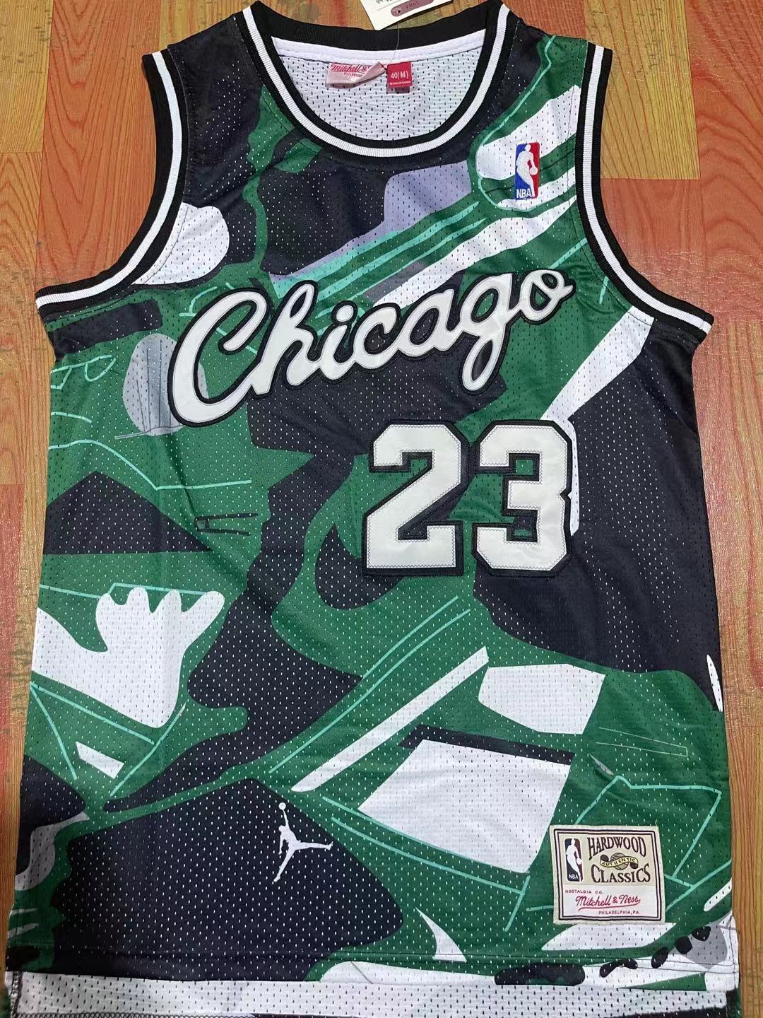 23#印花01.jpg NBAJE2601-02-122 Chicago Bulls Basketball Jersey 122 USD12.98 - Image 1