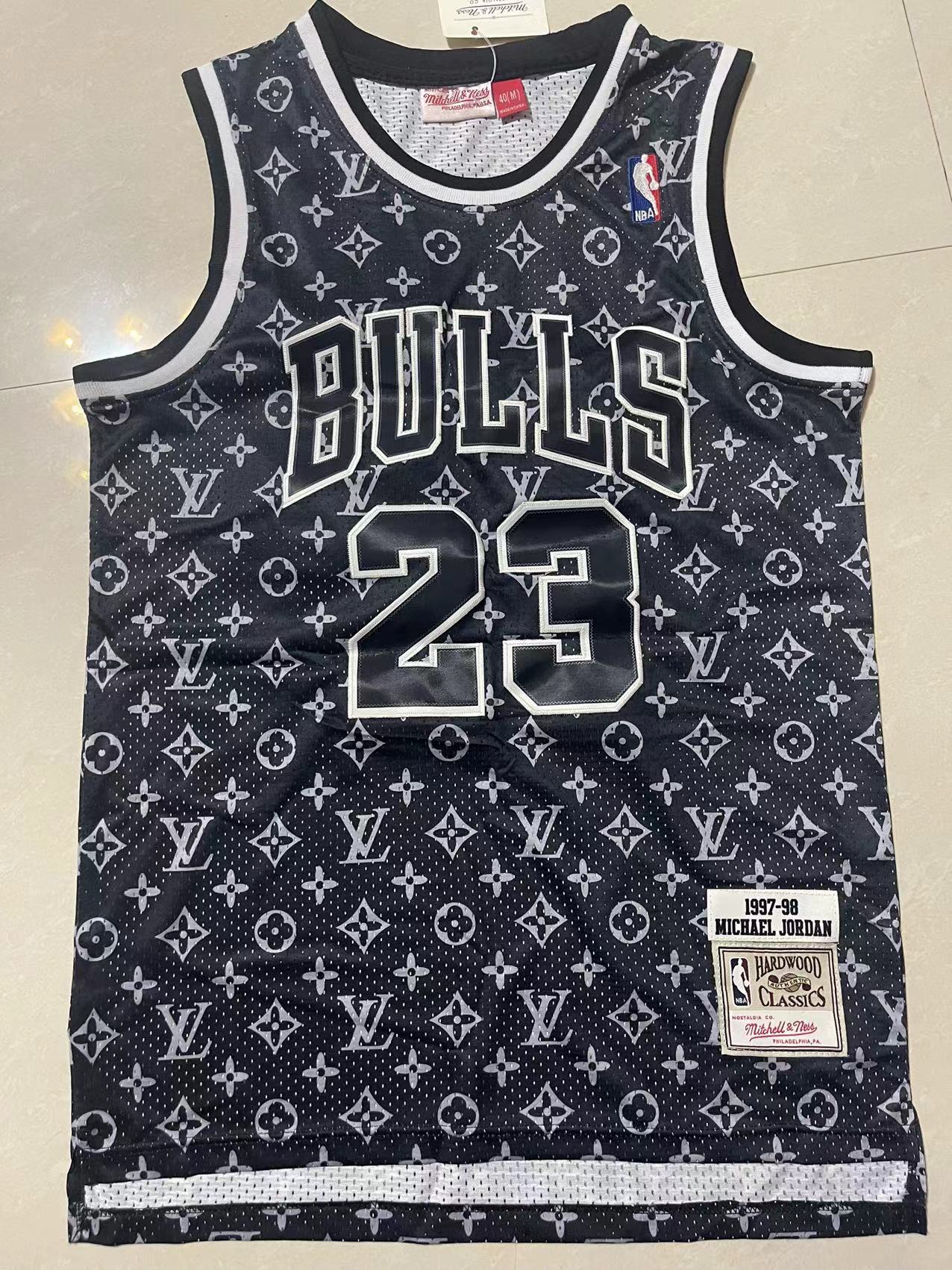 23#印花01.jpg NBAJE2601-02-136 Chicago Bulls Basketball Jersey 136 USD12.98 - Image 1
