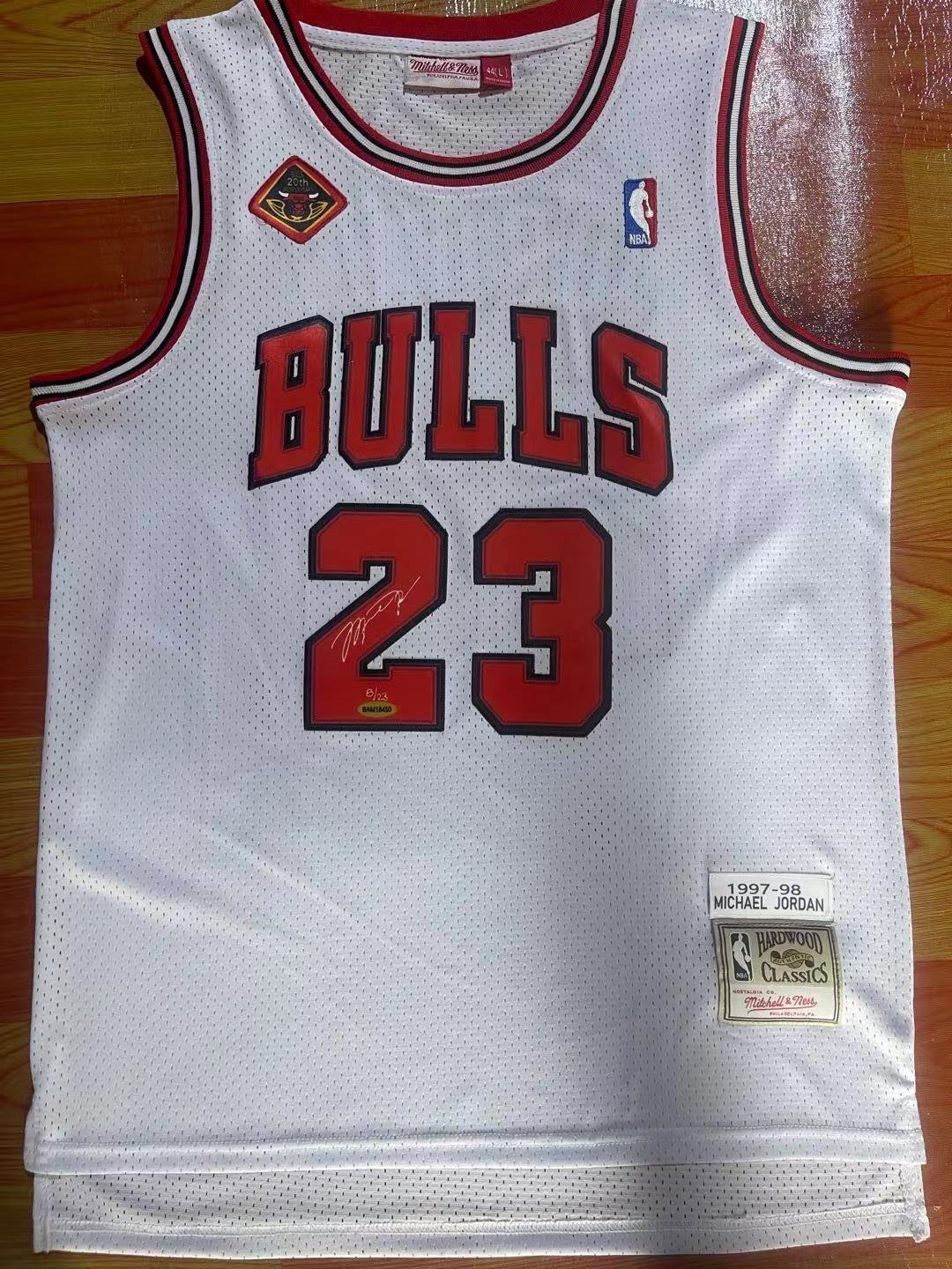 23#白01.jpg NBAJE2601-02-113 Chicago Bulls Basketball Jersey 113 USD12.98 - Image 1