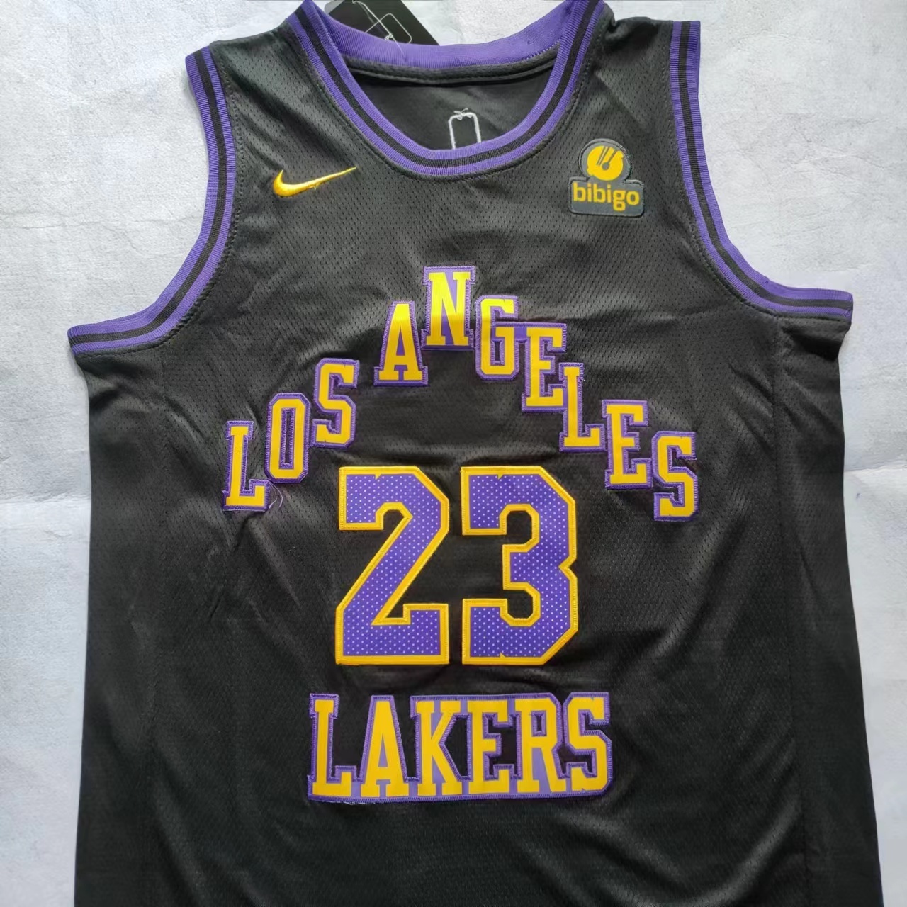 23#黑01.jpg NBAJE2601-01-253 Los Angeles Lakers Basketball Jersey 253 USD12.98 - Image 1