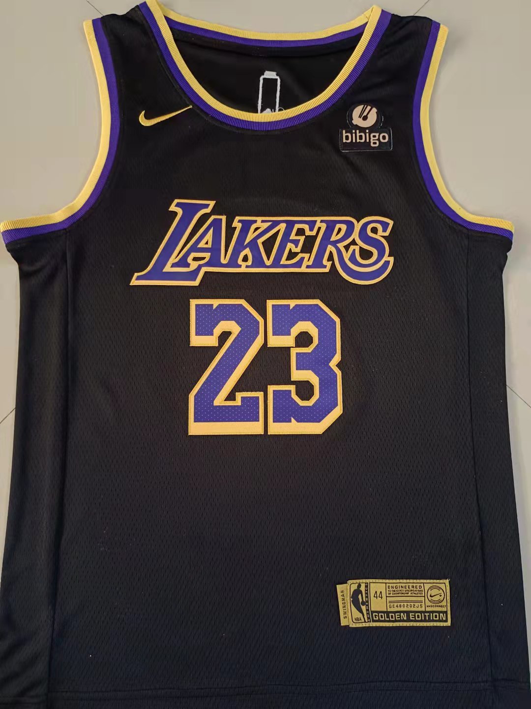 23#黑11.jpg NBAJE2601-01-255 Los Angeles Lakers Basketball Jersey 255 USD12.98 - Image 1
